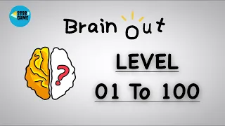 Brain Out: Level 1 Tto 100 , iOS/Android Walkthrough