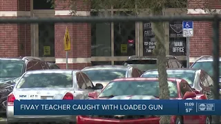 Fivay High School teacher arrested after deputies find gun in her purse