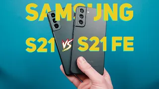 Samsung S21 FE vs S21 Обзор и сравнение - Что выбрать?