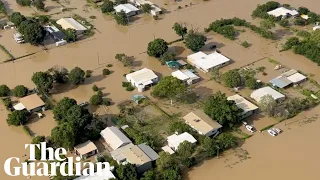 Queensland floods: Burketown submerged and residents warned of crocodiles