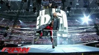 Edge returns to Raw! - Monday at 8/7 on USA Network: Raw, Sept. 2, 2013