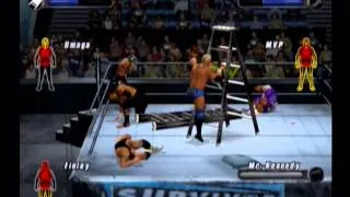 Money In The Bank match 1 - WWE Smackdown vs Raw 2008 (PS2)