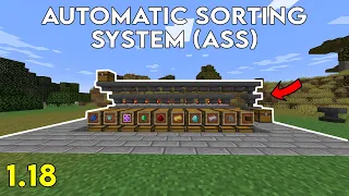 Minecraft 1.20 Automatic Sorting System