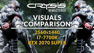 Crysis 2007 VS Crysis Remastered Visuals Comparison