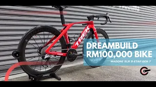 Ultimate Dreambuild RM100,000 Road Bike. Trek Madone SLR 9 Etap Gen7 (Team Segafredo Edition)