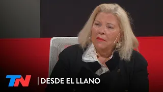 Elisa Carrió en DESDE EL LLANO: "Cristina no puede parar. Va por todo"