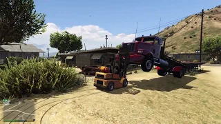 Strong Forklift mod for GTA V