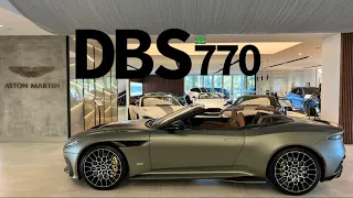 The Aston Martin DBS 770 Ultimate Volante! 1 of 199 Worldwide! Walk Around +Engine!