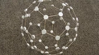 Toothpick Truncated Icosahedron (Buckyball)