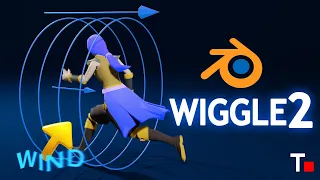 WIGGLE2 | Bones collision & Simulation of bones and wind