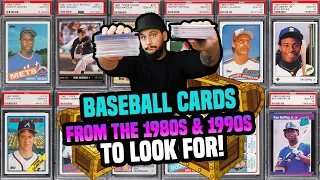 Baseball Card from the 1980's and 1990's Worth Money to Look For In You Collection 🔥 #baseballcards