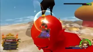 Kingdom Hearts HD 2.5 Remix - Jafar Level 1 Critical Mode