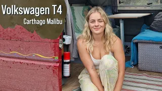 Campervan Roomtour - Volkswagen T4 - Carthago Malibu  *1994 - VanLife - Amelie from Germany