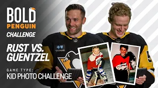 Bryan Rust vs. Jake Guentzel: Childhood Photo Challenge | Pittsburgh Penguins