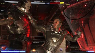 Injustice 2 : Superman Black Suit Vs Darkseid