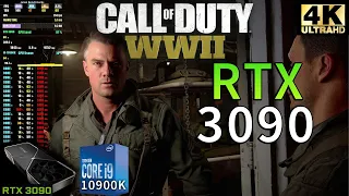 Call of Duty: WW2 4K | RTX 3090 | i9 10900K 5.2GHz | Maximum Settings