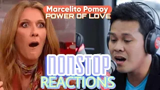 NON STOP Marcelito Pomoy - Power of Love Reactions