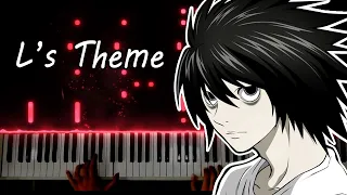 L's Theme - Death Note OST (Piano Cover)