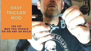 Quick and easy AR15 trigger polishing