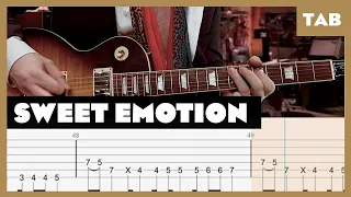 Aerosmith - Sweet Emotion - Guitar Tab | Lesson | Cover | Tutorial