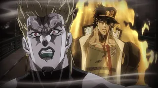 JOTARO VS DIO 4K 60 FPS (JOJO STARDUST CRUSADERS)