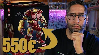 HULK BUSTER LEGO A 550€, DES PROPORTIONS CLAQUEES AU SOL?