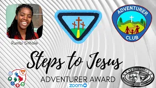 Steps to Jesus Adventurer Award