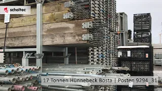 schaltec GmbH | Angebot: 17 Tonnen Hünnebeck Bosta  Gebrauchtgerüst | Posten 9294_31