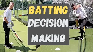 How To Bat In Cricket: Batting Drills For All Practicing Judgement & Decision Making |Josh Knappett