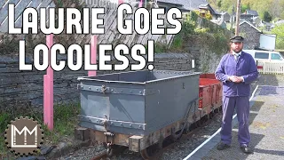 Driving a train with no locomotive! Gravity train on the Corris Railway LGL Ep. 32