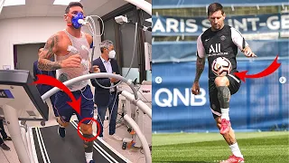 Lionel Messi Trains with PSG for the FIRST Time!