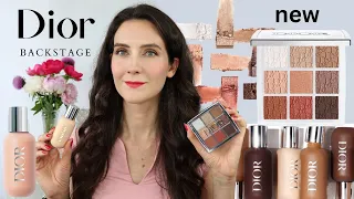 NEW DIOR Backstage Eyeshadow palette Nude Essentials & NEW Backstage foundation | Detailed Reviews