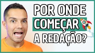 Como COMEÇAR uma REDAÇÃO de CONCURSO do ZERO em 2024 | PROFINHO