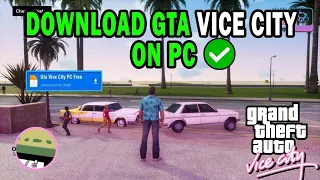 How to download latest GTA Vice City on Windows PC 2024 simple step-by-step guide