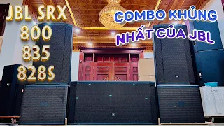 Combo Khủng Nhất Của JBL SRX 800 JBL SRX 835 Và JBL SRX 828S | Hoàng Nam Audio