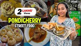 Must Try Street Food in Pondicherry | Porotha, BBQ Seer Fish, Mutton Soup & more | Episode-2