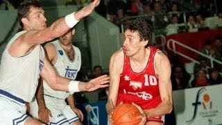 Real Madrid vs Olympiacos 73-61 Euroleague 1995 Final