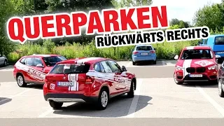 Grundfahraufgabe PKW: Wie funktioniert Einparken? - Querparken 🚘 | Fischer Academy