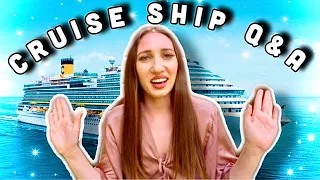 CRUISE SHIP Q&A | working as a performer on board | FOOD? MONEY? Crew members