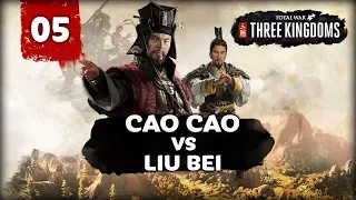 THE GREAT WAR BEGINS! Total War: Three Kingdoms - Cao Cao vs Liu Bei -  Multiplayer Campaign #5