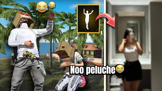 HACIENDO EMOTES EN LA VIDA REAL😱 MI NOVIA BAILA😍