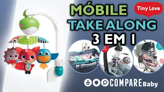 Móbile TAKE ALONG 3 em 1 TINY LOVE | Móbile para Berço Portátil, Carrinho e Bebê Conforto