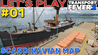 NEW SERIES!!! TRANSPORT FEVER 2 // LET'S PLAY // SCANDINAVIAN MAP // #01