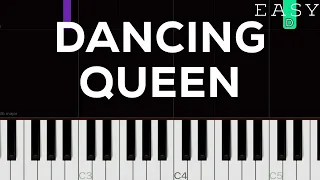 ABBA - Dancing Queen | EASY Piano Tutorial