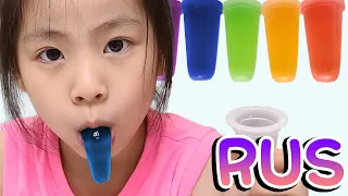 Желе для игры? Цветное озорное желе Со Ын И готовит еду Seoeun made Neh Boo Jelly Mukbang