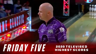 Friday Five - Highest Televised Scores on the 2020 PBA Tour