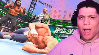 I Put Cody In A Bloodline Rules Match At WrestleMania 40!