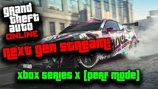 GTA Online Next gen stream Xbox Series X (Performance mode 60 FPS!)