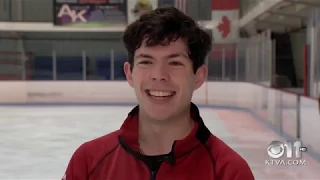 Keegan Messing is chasing Olympic dreams at the Canadian National Skating Championships