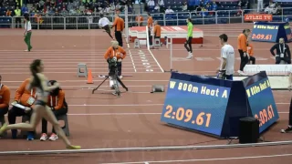 Balkan Indoor Championship, Belgrade 2017 - 800m, women - Heat A